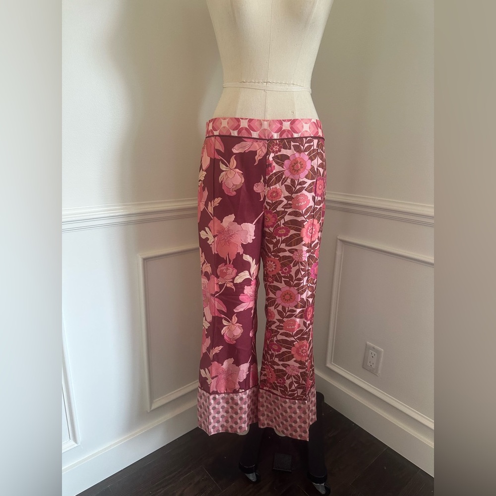 Zimmermann 100% silk cropped pants